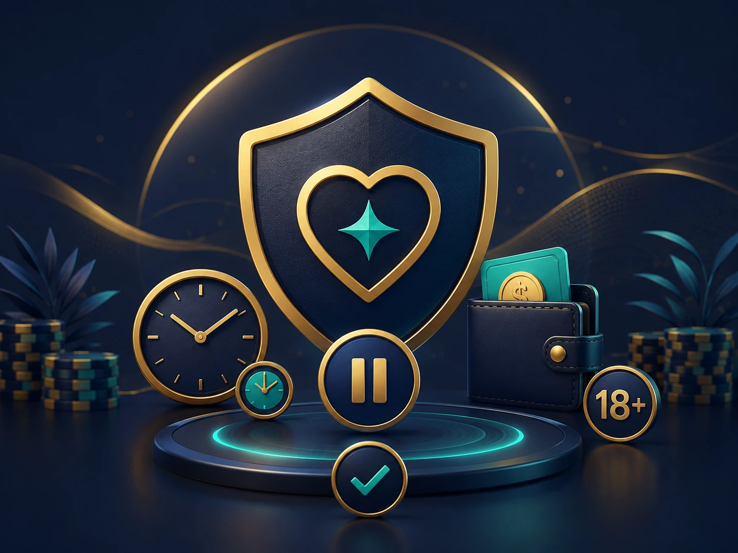 Jogo responsável e utilização consciente por maiores de 18 anos